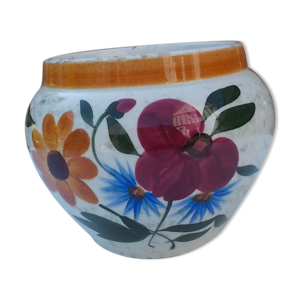 Pot vase faience