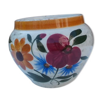 Pot vase faience