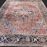 Tapis Persan Heriz Ancien Vers 1900/1910