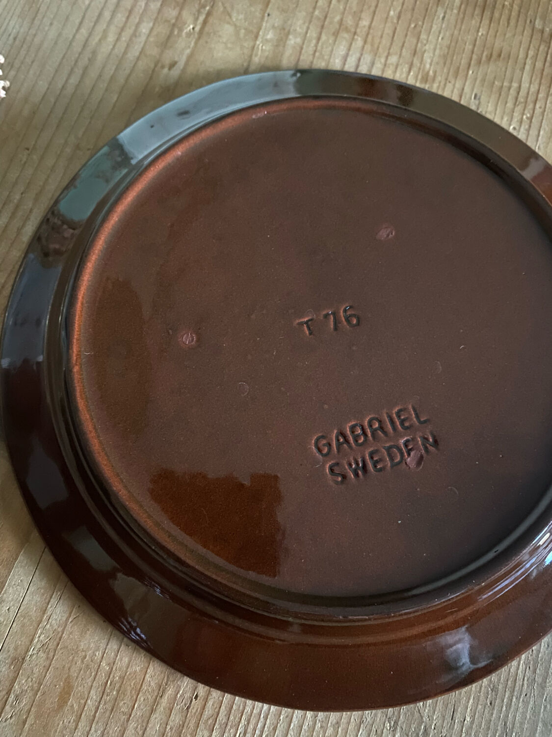 Set of 6 plates Gabriel Sweden