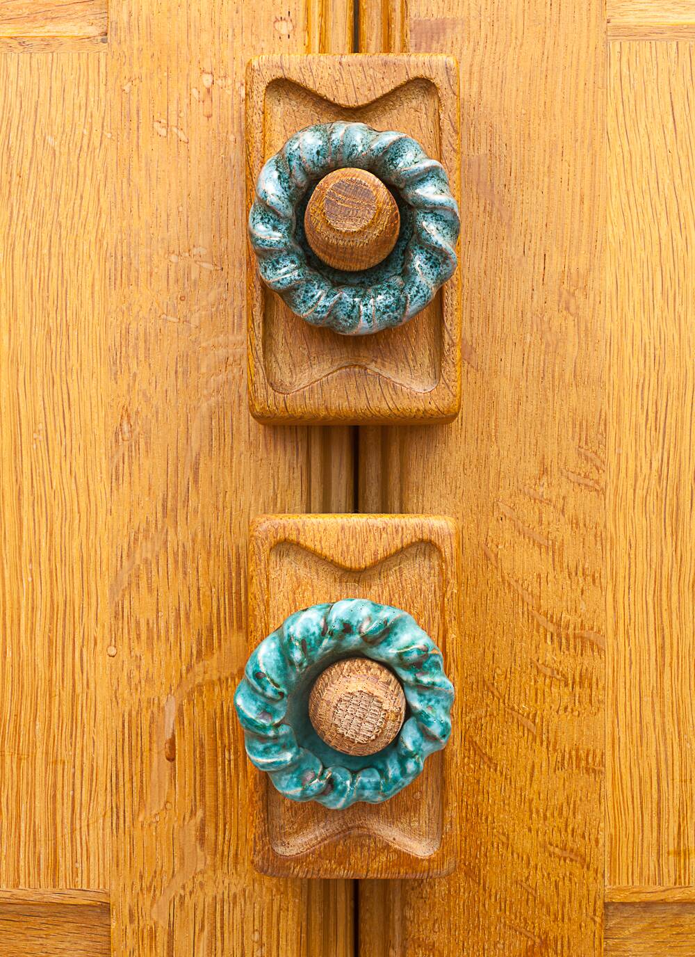 Pair of Guillerme and Chambron cabinets