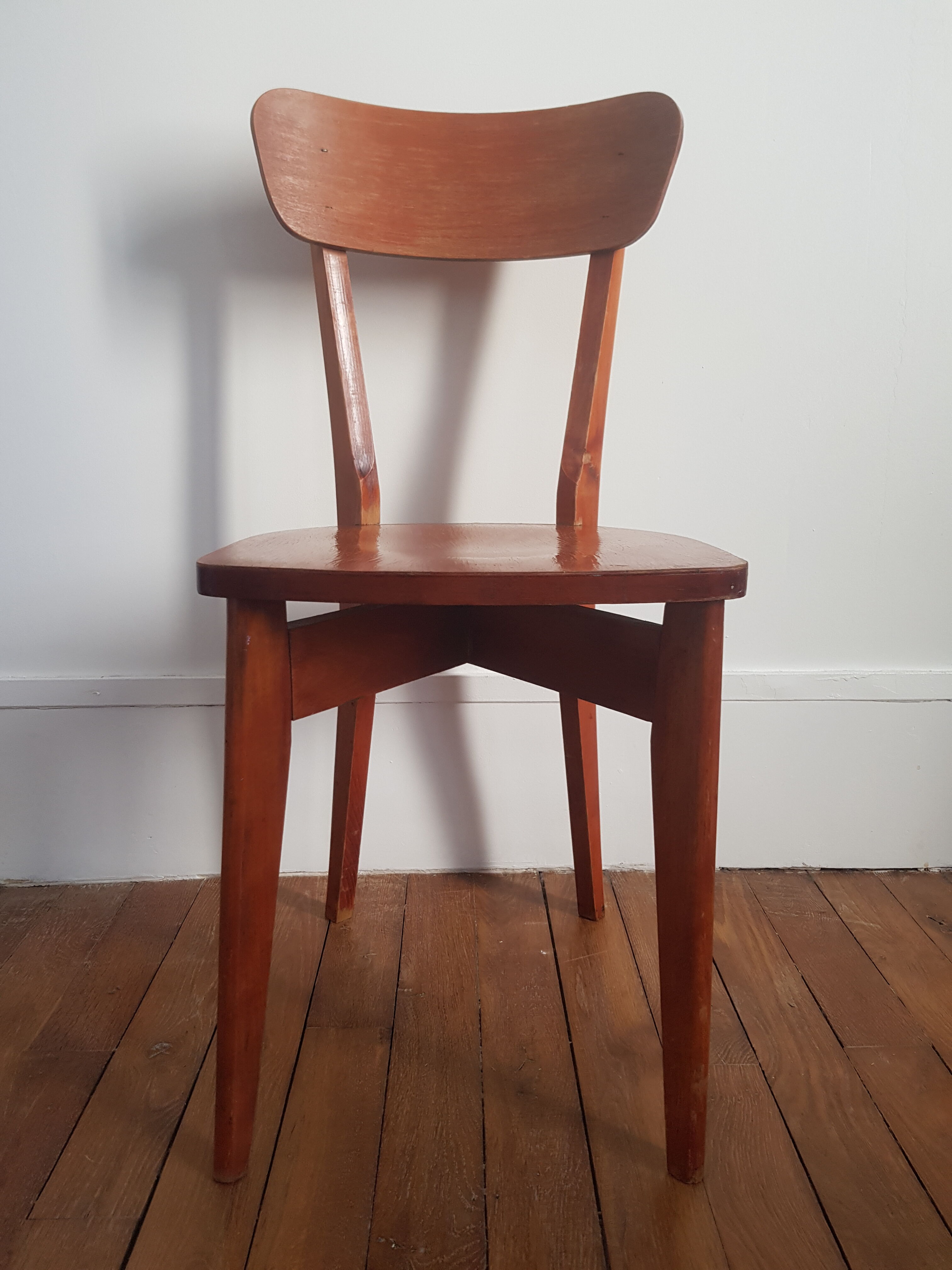Wooden chair years 50