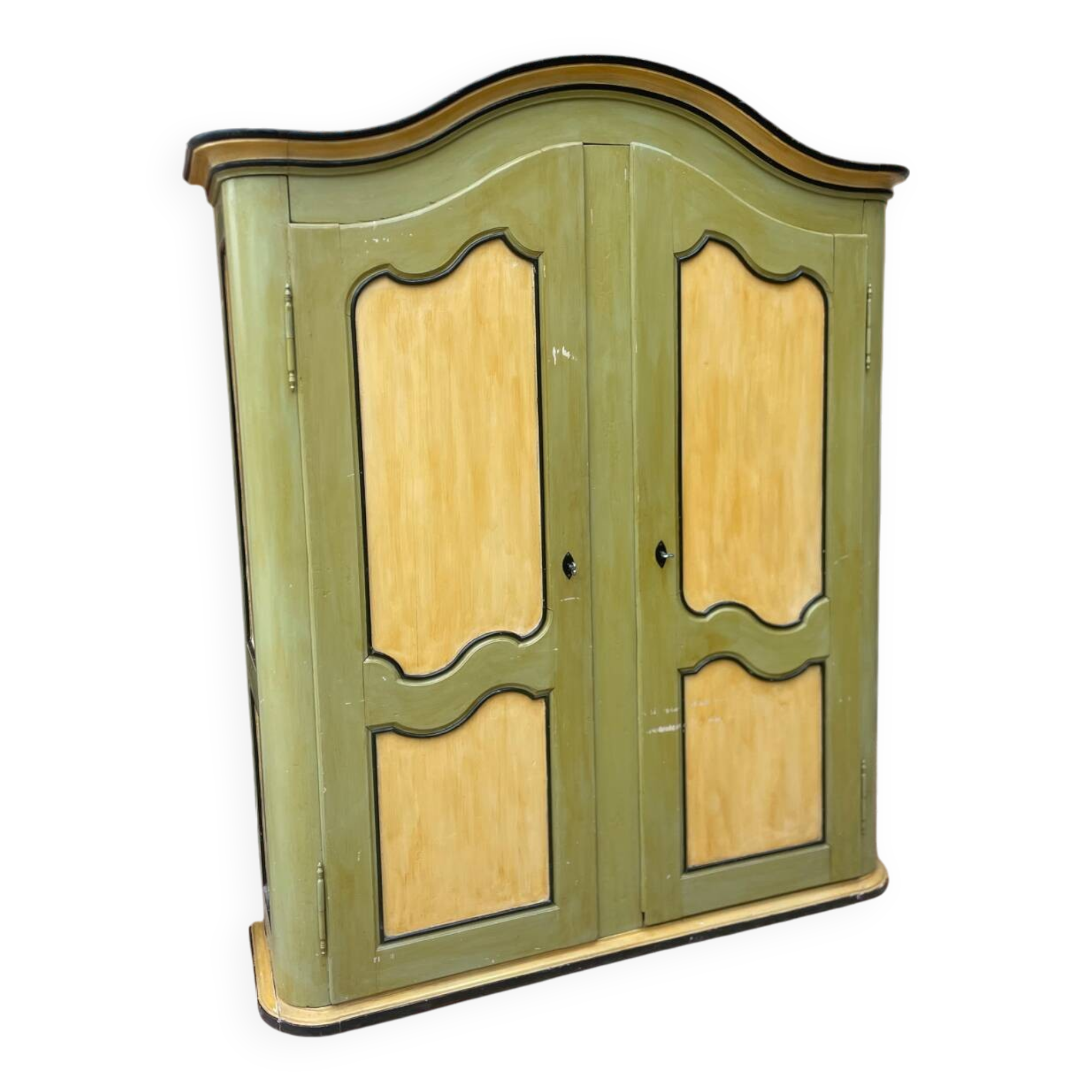 Large antique wardrobe