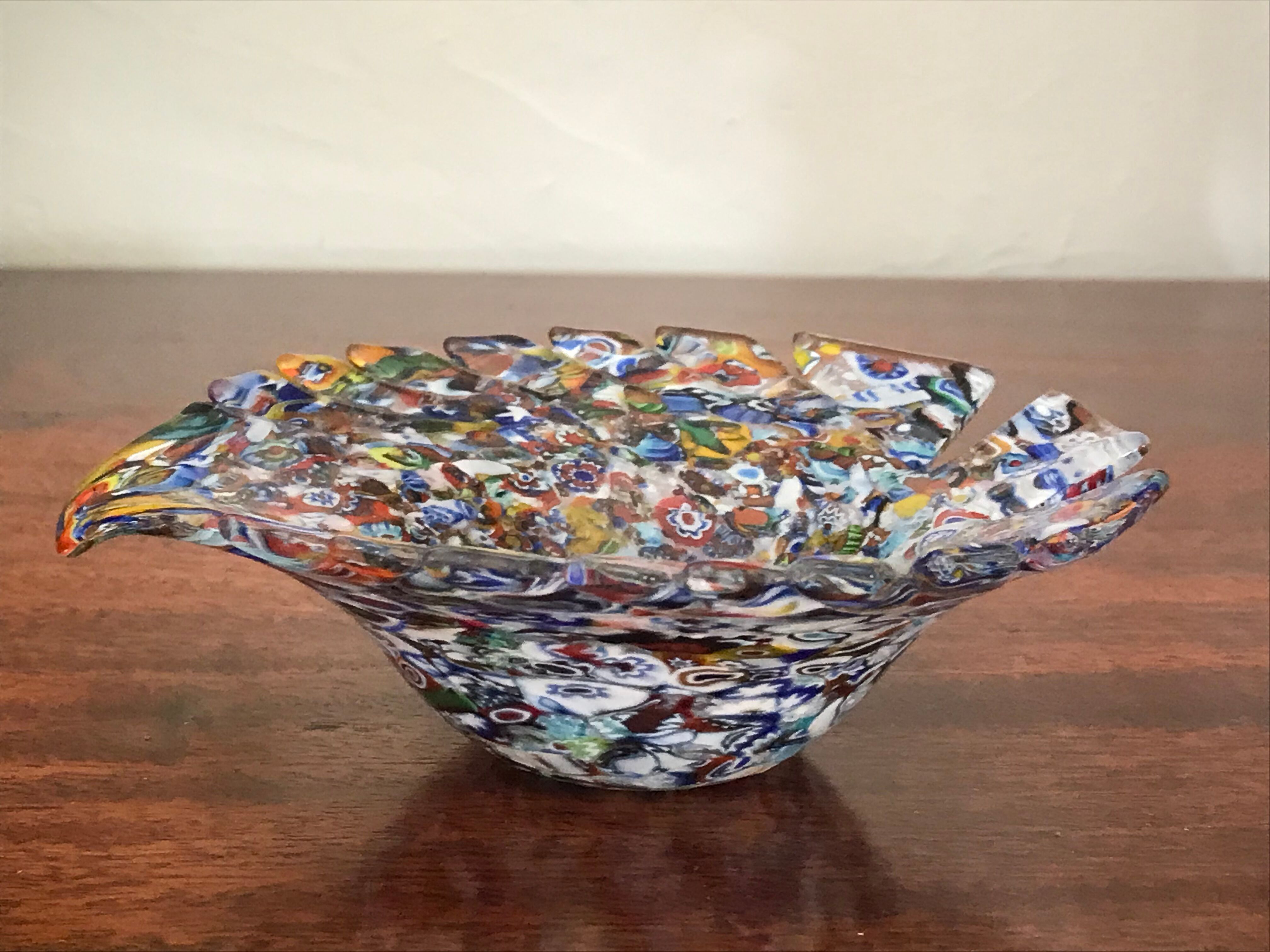 Millefiori Murano pocket empty