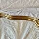 Old wall mirror in golden resin rococo style - made in france
