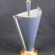 Umbrella holder, brass and pierced metal, France
