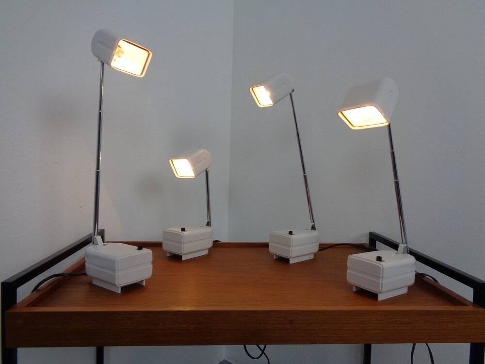 Adjustable Lampette Table Lamps from Briloner Lights, 1970s, Set of 2