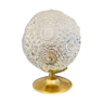 Globe lamp "rosettes" in glass