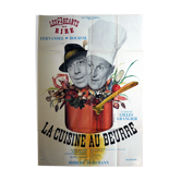 Original movie poster "La cuisine au beurre, Fernandel & Bourvil"