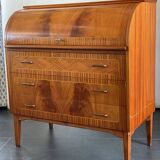 Teak roll top desk by Egan Ostergaard for Broderna gustafssons