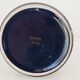 Dark blue ceramic roller vase