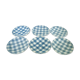 Set of 6 plates Digoin Sarreguemines