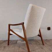 Pair of Jiroutek armchairs by Interier Praha, Vintage Czech 1960s