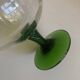 XXXL blown glass vase from Empoli 1960