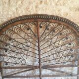 Peacock headboard