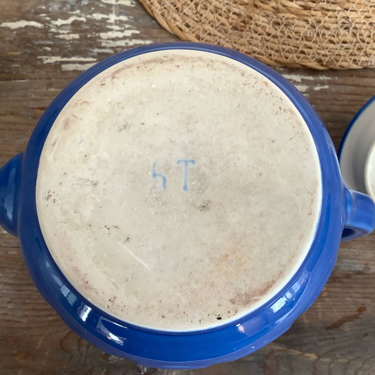 Blue teapot, coffee pot