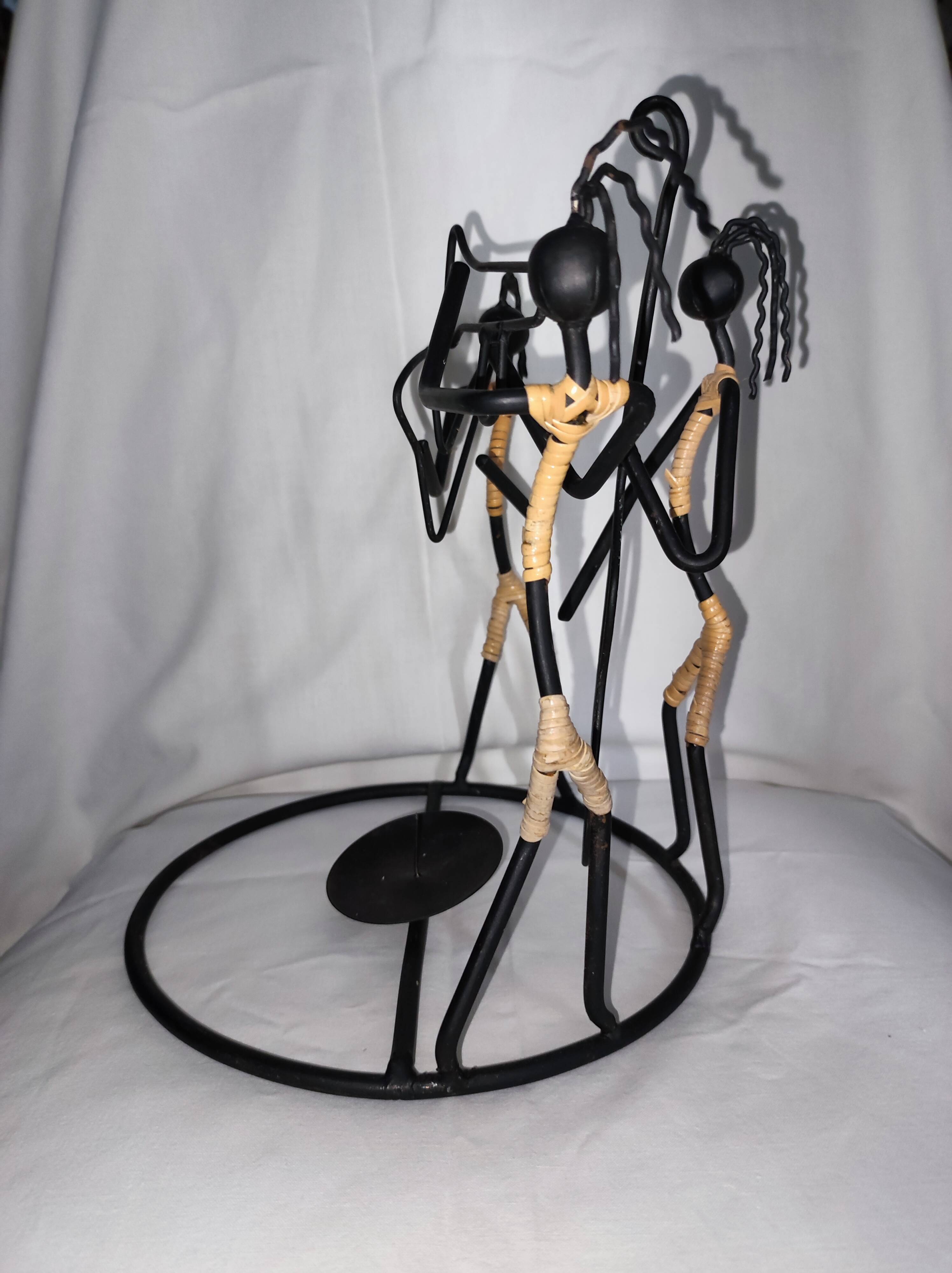 60s musicians candle holder