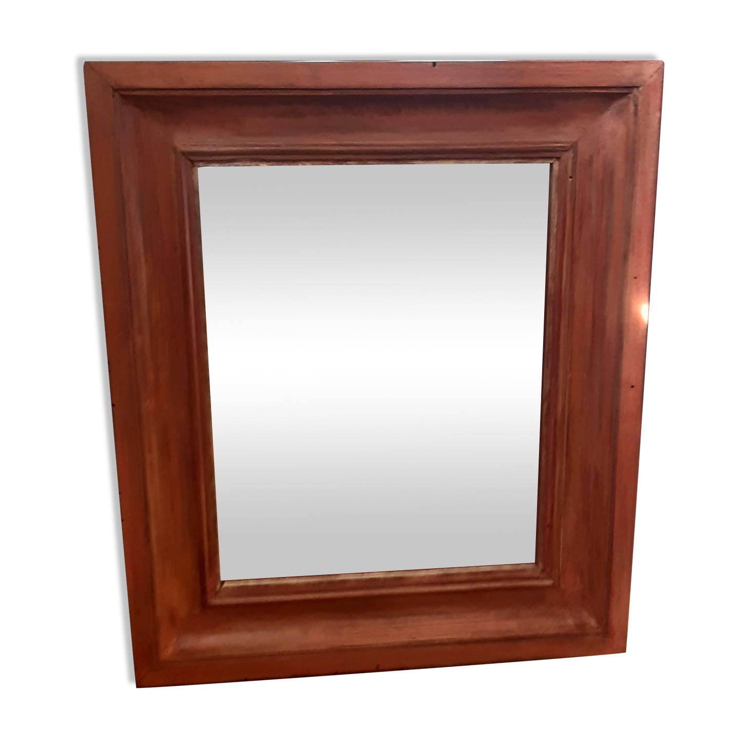 Wood mirror