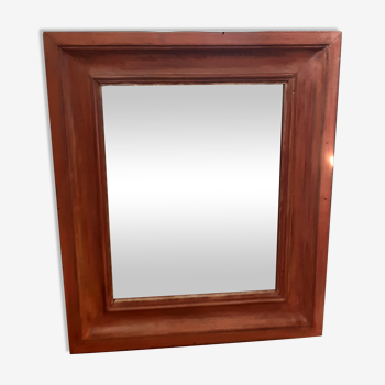 Wood mirror