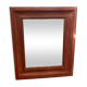Wood mirror