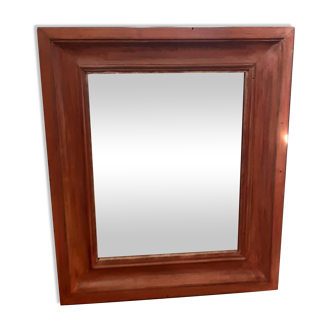 Wood mirror