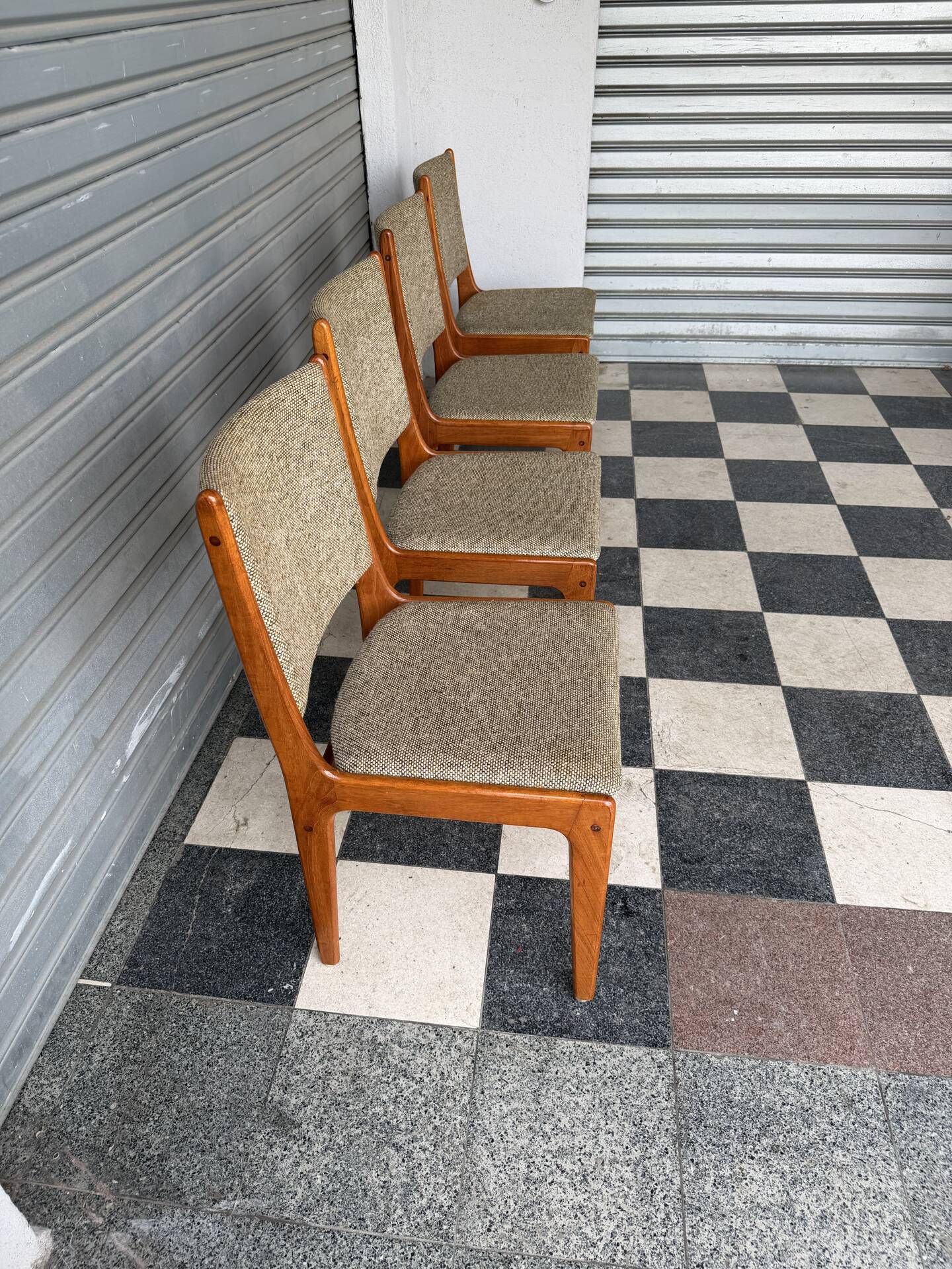 Set of Danish chairs