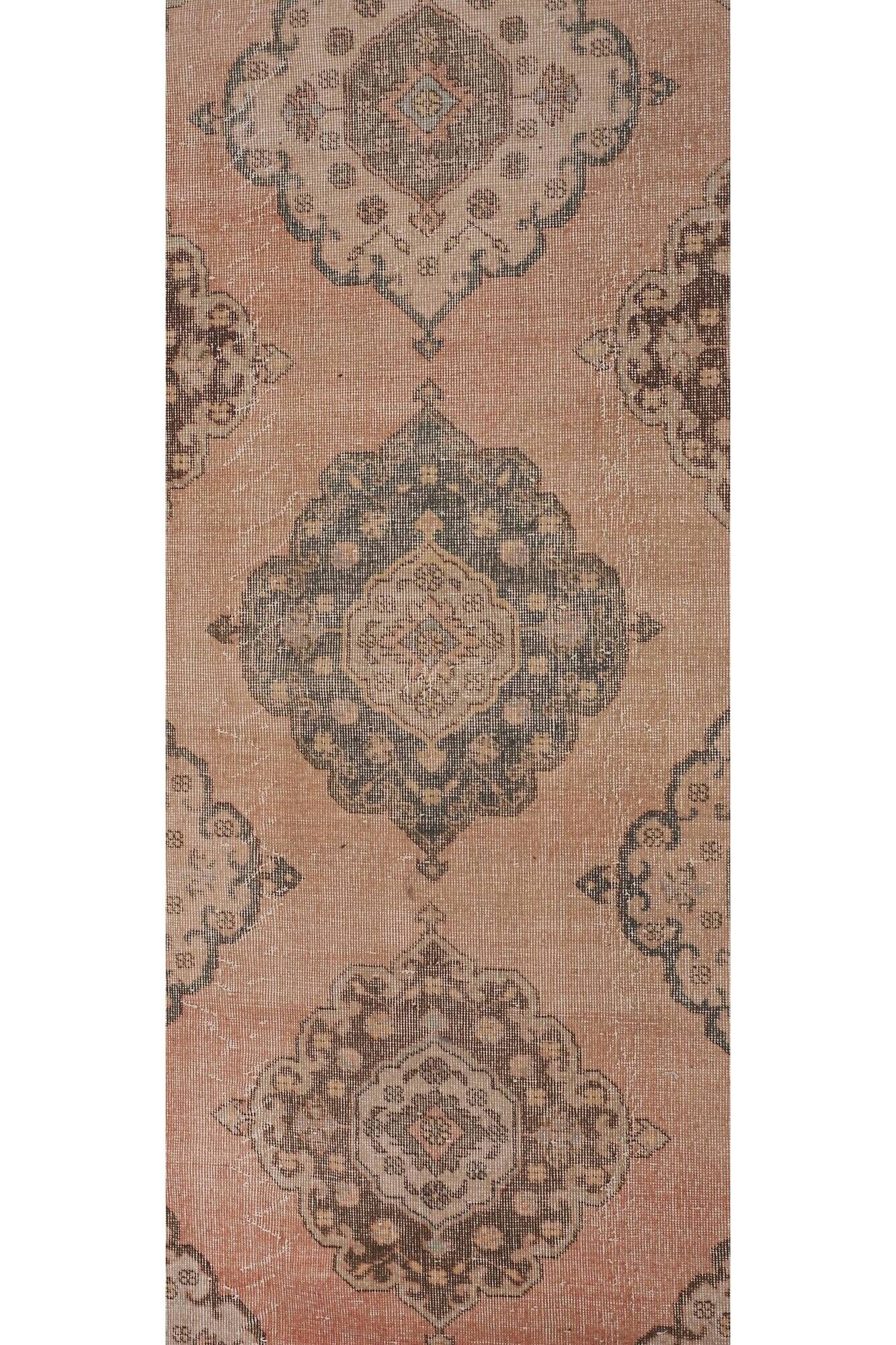 Vintage Turkish hallway rug 79x760 cm