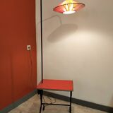 Vintage floor lamp from the 1960s for bedroom or living room.
