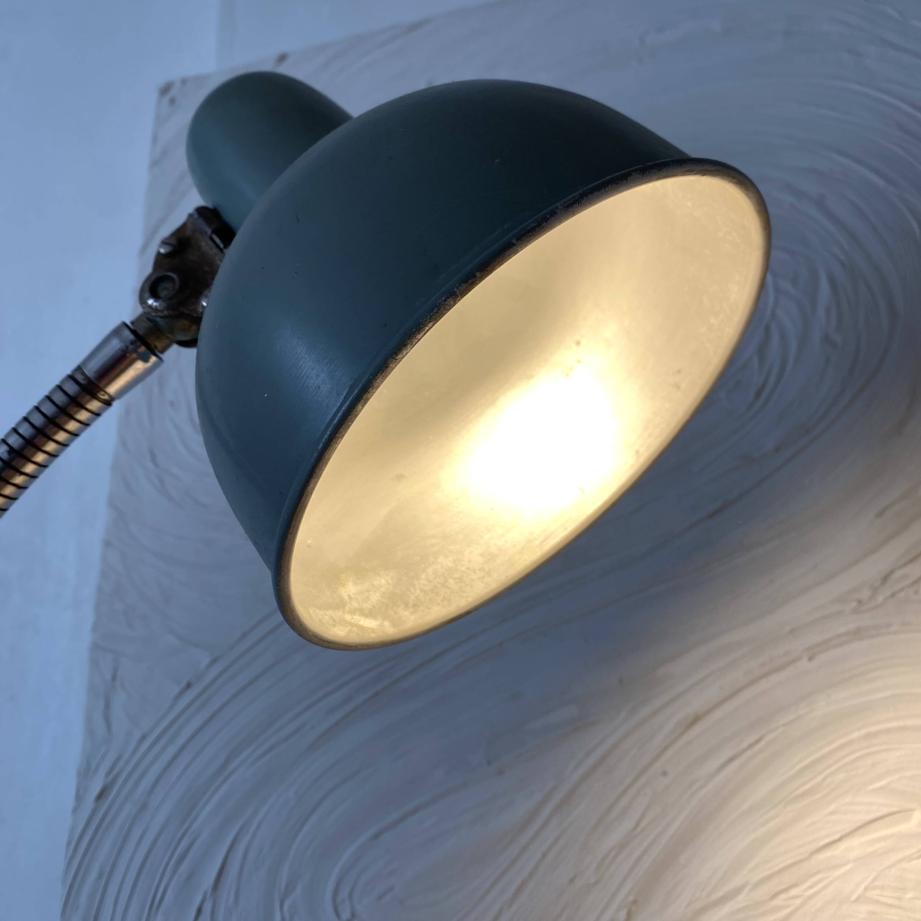 Fornay-style workshop lamp from the 1950s