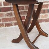 2 vintage folding footrests