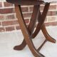 2 vintage folding footrests
