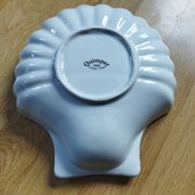 Porcelain molds & fries plate Croquet Quimper