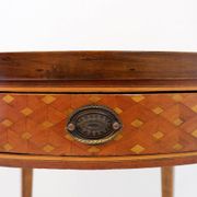 Table bouillotte style Louis XVI, France, 1800s