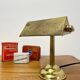 Antique brass notary lamp