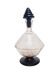 Art Deco carafe from Hortensja Glassworks, Poland, 1930s