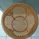 Lot de 2 tabourets bistrot cannés