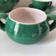 Teapot, 3 cups and sugar bowl KERALUC