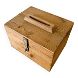 Wooden urn box