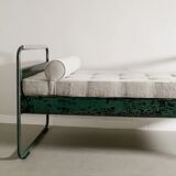 French Mid Century Jean Prouvé "No 17 / Fabert" Aluminum Daybed, 1930s