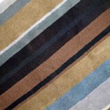 Vintage Indian Modern Handmade Carpet 171cm x 241cm 1980s, 1C551