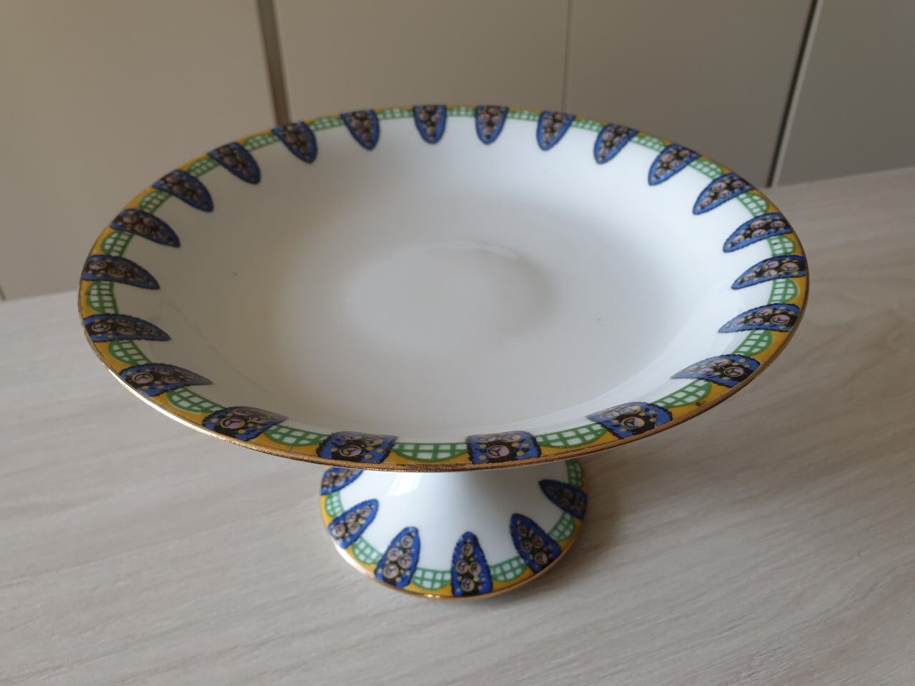 Antique porcelain compotier