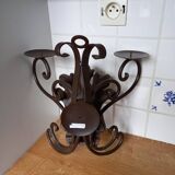 Antique piece/wrought iron wall chandelier