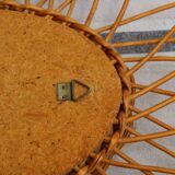 Wicker mirror