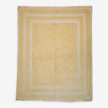 Tapis kilim afghan en laine fait main 141x115 cm