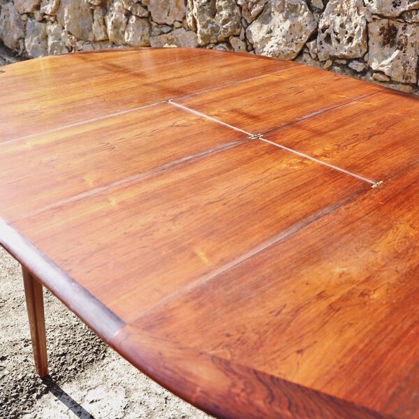 Table en palissandre de rio par Svend Aage Madsen 1960