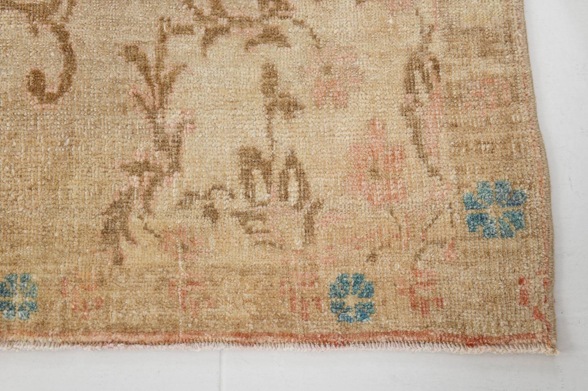 Brown & Beige Oriental Style Persian Rug, 198x308Cm