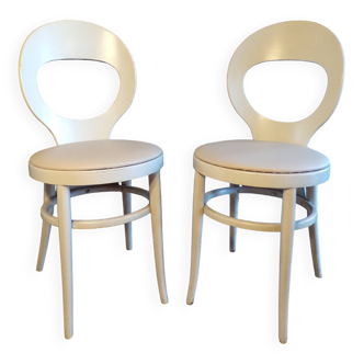 Paire de chaises Baumann mouette