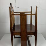 Chaise Arts and Crafts de William Birch par EG Punnett pour Liberty & Co. vers 1900