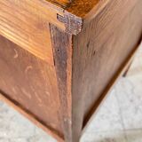 Oak bedside table from the 1950s
