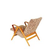 Vintage no. 24-23 armchair by františek jirák for tatra nabytok pravenec